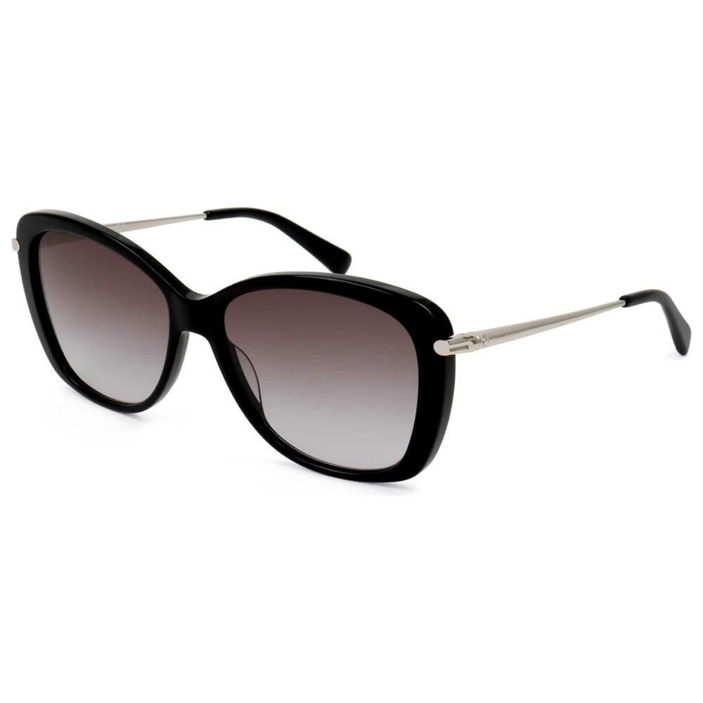 NWT Longchamp Sunglasses black frames with case
